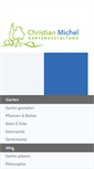 Mobile Screenshot of michel-gartengestaltung.de